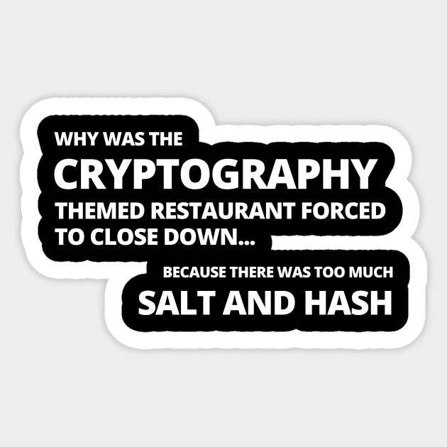 Funny Crypto Currency Joke Sticker by phughes1980